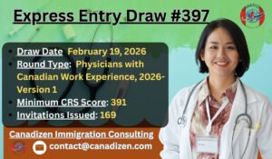 Express Entry Draw 397